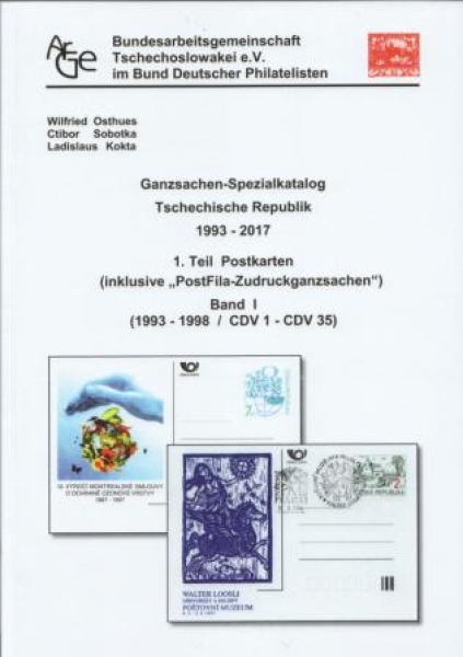 D Ganzsachen - Spezialkatalog Tschechische Republik - Postkarten D Ganzsachen - Spezialkatalog Tschechische Republik - Postkarten