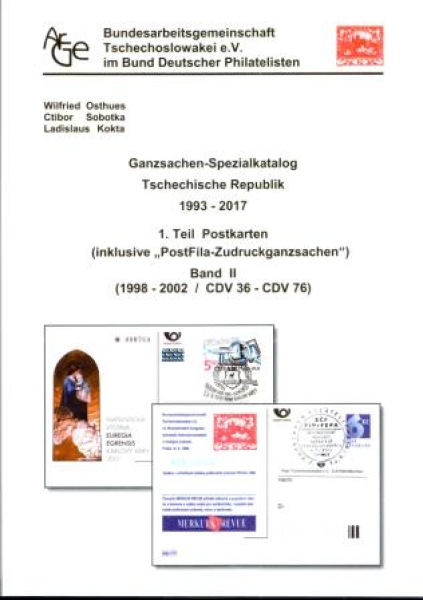D Ganzsachen - Spezialkatalog Tschechische Republik - Postkarten D Ganzsachen - Spezialkatalog Tschechische Republik - Postkarten