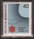 Briefmarken Jahrgang 1973