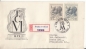 Preview: FDC 458 / 459 - 5 B / 47 - CZ 1947 09 001 ●