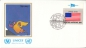 Preview: OSN New York FDC 0373 / 0388 - přítisk "UNICEF"  ● - 1981