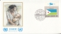 Preview: OSN New York FDC 0373 / 0388 - přítisk "UNICEF"  ● - 1981