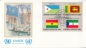 Preview: OSN New York FDC 0373 / 0388 - přítisk "UNICEF" Viererblock ● - 1981
