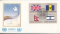 Preview: OSN New York FDC 0422 / 0437 Viererblock ● - 1983