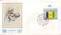 Preview: UNO New York FDC 0553 / 0568 ● - 1988