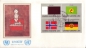 Preview: UNO New York FDC 0553 / 0568 Viererblock ● - 1988