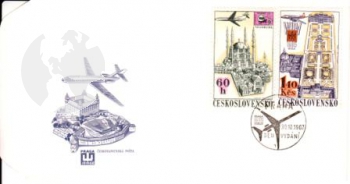 FDC L 0057 + L 0059 ● - 1967