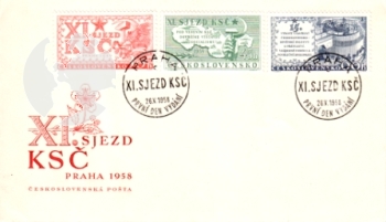 FDC 0993 / 0995 ● - 1958