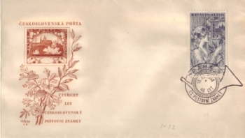 FDC 1032 ● - 1958