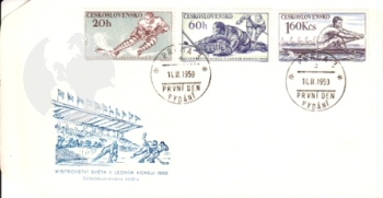 FDC 1033 + 1035 + 1037 ● - 1959