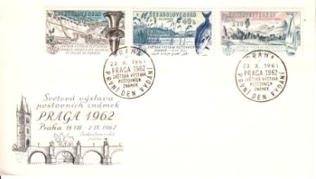 FDC 1206 + 1208 + 1211 ● - 1961