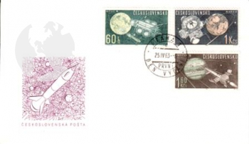 FDC 1304 + 1305 + 1306 ● - 1963