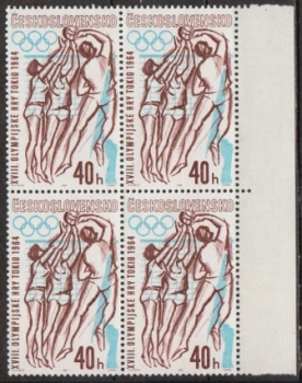 1339 čtyřblok ** - 1963