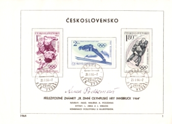 NL 1353 / 1355 podpis ● - 1964