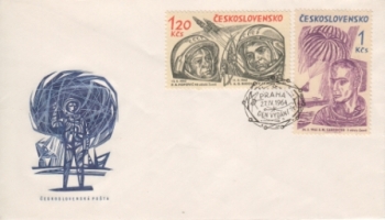 FDC 1373 + 1372 ● - 1964