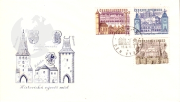 FDC 1414 + 1415 +1417 ● - 1965