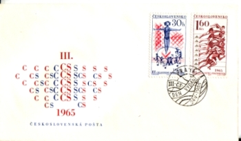 FDC 1444 / 1447 ● - 1965