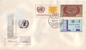 FDC 1454 / 1456 ● - 1965