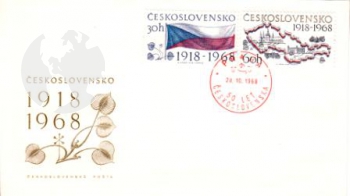 FDC 1719 + 1720 ● - 1968
