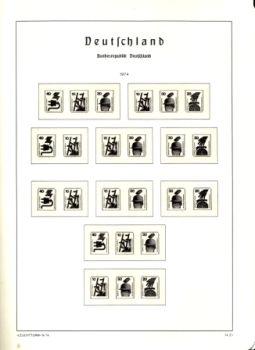 Německo - Spolková republika - 1974 - spojky - SF