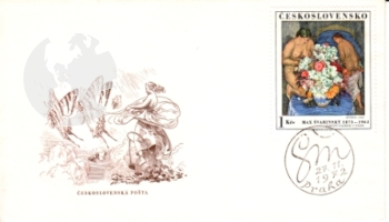 FDC 1993 / 1997 ● - 1972 (POFIS-Nr.: 1996 mit Ortsstempel „Velká Lomnica“)
