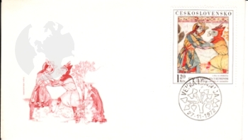 FDC 1993 / 1997 ● - 1972 (POFIS-Nr.: 1996 mit Ortsstempel „Velká Lomnica“)