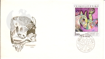 FDC 1993 / 1997 ● - 1972 (POFIS-Nr.: 1996 mit Ortsstempel „Velká Lomnica“)