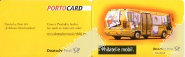 NSR MH 2250 ** - 2002 98 002 - reklama "Deutsche Post / Philatelie Mobil"