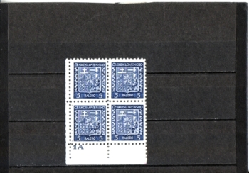 248 - 1 A - L D čtyřblok ** - 1929