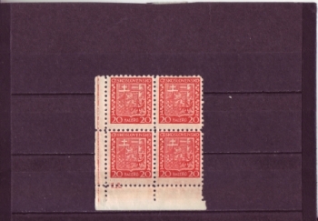 250 - 1 A - L D čtyřblok ** - 1929