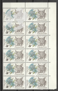 2587 / 2592  - větší celek 12 známek ** - 1983