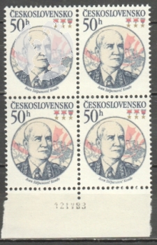 2593 čtyřblok ** - 1983