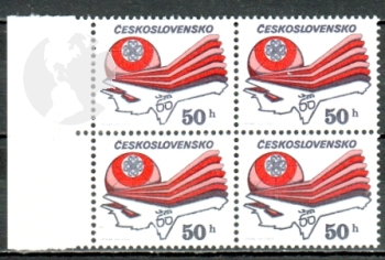 2605 / 2607 čtyřblok ** - 1983