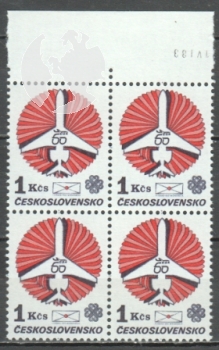 2605 / 2607 čtyřblok ** - 1983