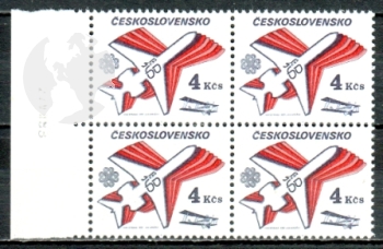 2605 / 2607 čtyřblok ** - 1983