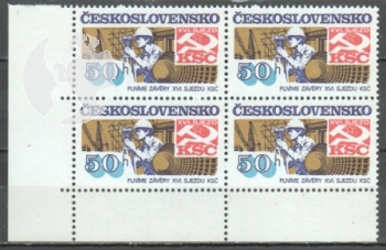 2608 / 2610 čtyřblok ** - 1983