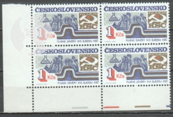 2608 / 2610 čtyřblok ** - 1983
