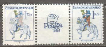 2814 ZN + K + ZN vodorovně ** - 1987