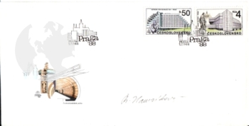 FDC 2853 + 2856 Unterschrift ● - 1988
