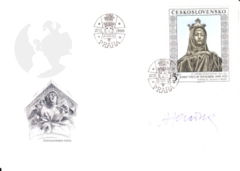 FDC 2962 s podpisem ● - 1990