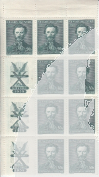 339 K L - větší celek 9 známek + 3 K ** - 1938