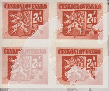 0363 B / 0371 B - Viererblock ** - 1945