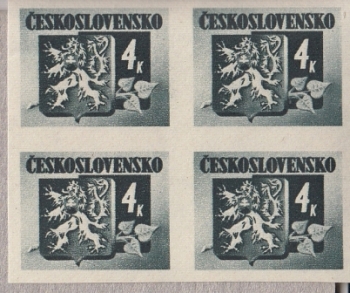 0363 B / 0371 B - Viererblock ** - 1945