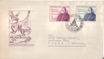 FDC 460 / 461 - M 6 / 47 - 284 ● - 1947