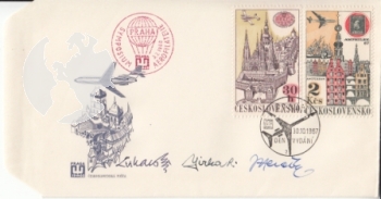 FDC L 0056 / L 0062 - částečně s podpisem ● - 1967