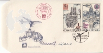 FDC L 0056 / L 0062 - částečně s podpisem ● - 1967