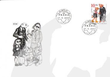 FDC 0585 / 0618 ● - 2009 kompletní ročník