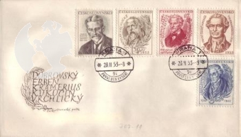 FDC 0707 / 0711 ● - 1953