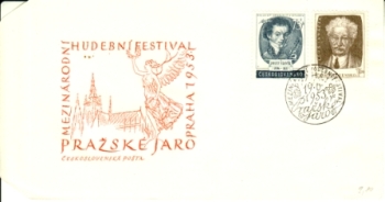 FDC 0738 / 0739 ● - 1953