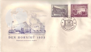 FDC 0745 / 0746 ● - 1953
